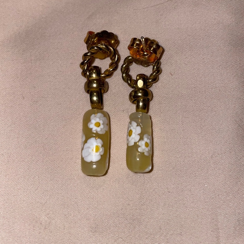 Yam NYC Posy Drop earrings